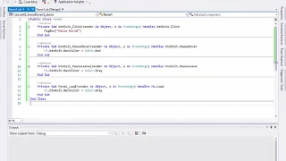 Visual Basic Tutorial 5 - Event Driven Systems and the handles clause