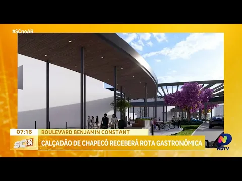 Calçadão de Chapecó receberá nova rota gastronômica