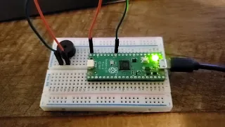 Morse code with Raspberry Pi Pico