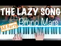 Lagu How to play THE LAZY SONG - Bruno Mars Piano Chords Tutorial