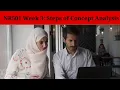 NR501 Week 3 Steps of Concept Analysis NR501 Week 1-Week 8 Assignments and Discussions
