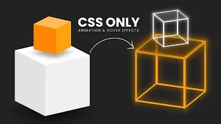 CSS 3D Animation Hover Effects Animated Cubes