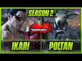 Download Lagu T8 S2 ▰ iKARi (KAZUYA) Vs Poltan (KING) ▰【Tekken 8 High Level Gameplay】