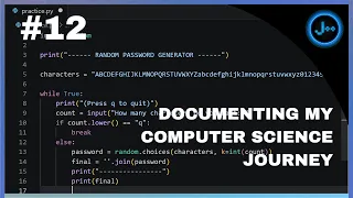 Making a Random Password Generator in Python Coding Exercise