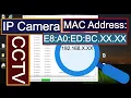 IP address from a MAC address CCTV DVR NVR IP Camera Easy way to find any device IP address