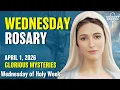 Wednesday Rosary Glorious Mysteries of the Rosary April 1 2026 VIRTUAL ROSARY