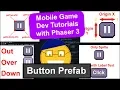 Endless Cave Ep 16 The Button Prefab Phaser 3 Game Dev Tutorial