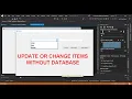 Change Items Combobox Without Database