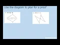 Use the diagram to plan a proof Triangles CPOCTAC