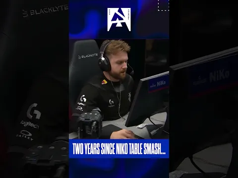 Even two years later, we can still feel the force of that NiKo desk slam 😳
