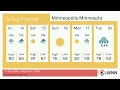 Weather in Minneapolis Minnesota - Friday Aug 14 2026