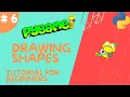 Coding games in python with pygame Drawing Shapes