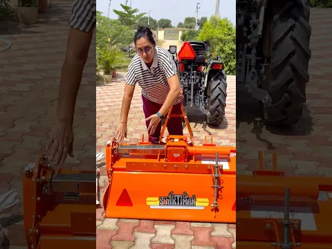 mini tractor rotavator 🚜 ट्रैक्टर रोटावेटर 🔥 #tractor #latest  #rotavator #shaktimanrotavator