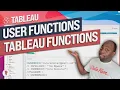 User functions in Tableau Use server attributes to control your workbook