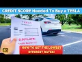 What CREDIT SCORE Do You Need to Buy a TESLA