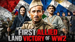 How the Greeks Humiliated the Italians in the Battle of Pindus