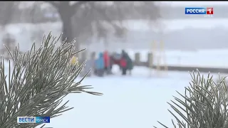 Омичи обеспокоены отсутствием снега в регионе