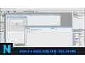 How to Make a Search Bar in Visual Basic 6