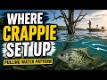 Where Crappie Set Up When Truman Is Pulling Water