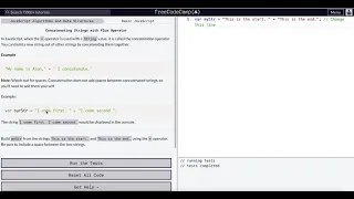 concatenating strings with plus operator
