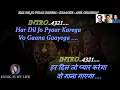 Download Lagu Har Dil Jo Pyar Karega Karaoke With Scrolling Lyrics Eng  \u0026 हिंदी