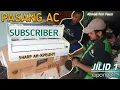 Download Lagu pasang ac sharp AH-XP6UHY | pasang ac subcriber JILID 1 | pasang ac cipondoh tangerang