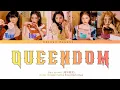 Download Lagu Red Velvet - 'Queendom' lyrics (레드벨벳 - 'Queendom' 가사) (Color Coded lyrics)
