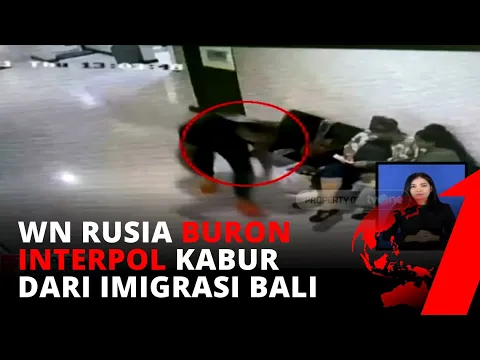 Terekam CCTV! Detik-detik Buronan Interpol Asal Rusia Kabur dari Imigrasi Bali | tvOne