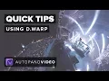 Quick Tips - D WARP Autopano 3