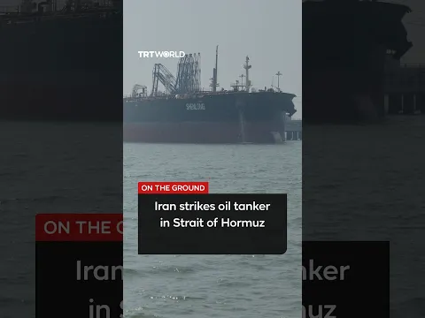 Iran strikes oil tanker as thousands rally in Tehran