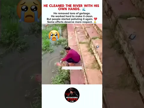 But people started polluting it again.💔#nepal #nepalflood#bollywood #bollywoodsongs #shorts