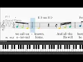 God And God Alone by Phill McHugh - Easy piano tutorials with leadsheet and chords