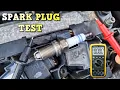Spark Plug Test using a Multimeter