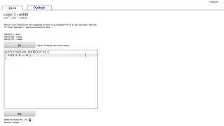 Logic-1 old35 Java Tutorial Codingbat com