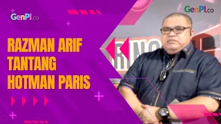 Razman Arif Nasution Tantang Hotman Paris Hutapea Adu Jotos di Ring Tinju