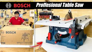 Download Bosch GTS 254 Table Saw - Carpenter/मिस्त्री के बड़े काम का है यह Table Saw Unboxing In Hindi 2022 MP3