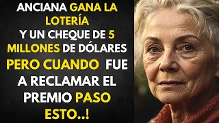 MARIA UNA ANCIANA, GANA LA LOTERIA, PERO CUANDO QUIERE RETIRAR SU PREMIO PASO LO MENOS INESPERADO...