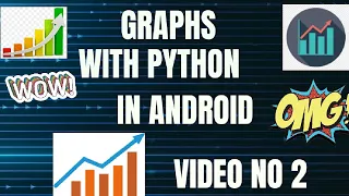 Bar graph in android with python using Pydroid3 app and matplotlib library Vid no 2 binarycup