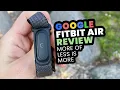 Google Fitbit Air Review More of Less is More