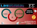 Comparison between SAS R and Python