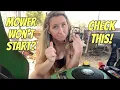 How to Repair Your Rider or Zero Turn That Won t Start Just CLICKS AND a Briggs Service Reminder