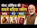MIS vs FD vs NSC Best Post Office Scheme 2026 Complete Comparison Post Office Best Plan