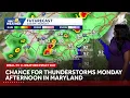 Strong to severe storms possible this afternoon