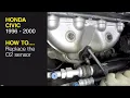 How to replace the O2 Sensor on a Honda Civic 96-00 CR-V 97-01 Acura Integra 94-00