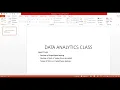 Data Analytics Review B39 Pt1 - Hypothesis Testing Pacetec Academy