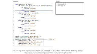 Using function calls in expression ch 6 12