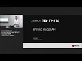 TheiaDevCon 2019 Writing Plugin API