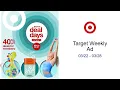 Target Weekly Ad -