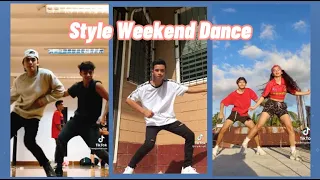 Download Style Weekend Dance Challenge || The Vibe tho☝💛 || Tiktok Compilation 2021 MP3