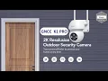 GNCC K1 PRO 3MP Wifi Surveillance Camera - OSAIO App